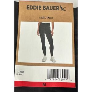 Eddie Bauer Comfort Strech Moisture Wicking Trail Leggings - NWT - Med